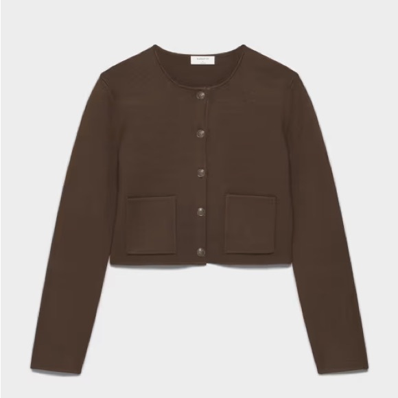 Babaton Notable Cardigan Brown - Picture 3 of 7